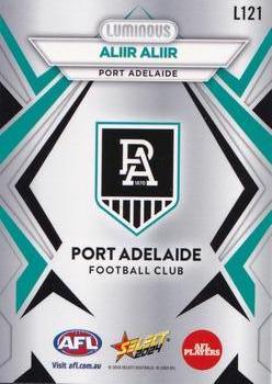 2024 Select AFL Footy Stars - Luminous #L121 Aliir Aliir Back